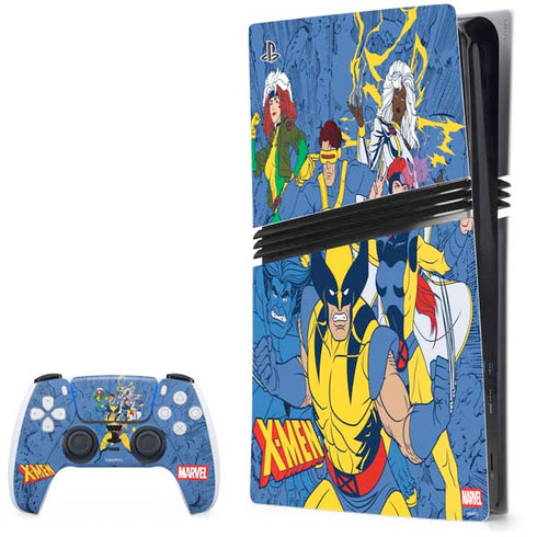 Marvel X-Men Team PS5 Pro Bundle Skin